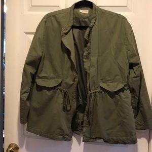 Xl Sophie Rue olive army green jacket